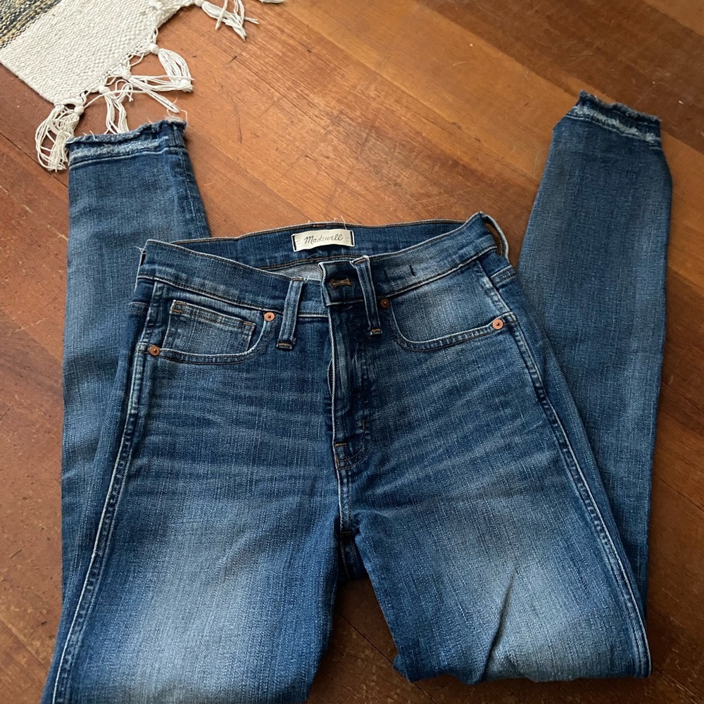Madewell 9” High Waisted Skinny Jeans
